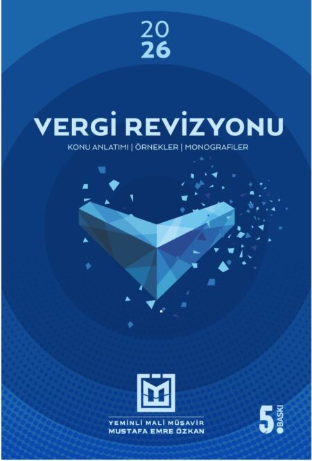 Teknik kitap basımı örneği: “Vergi Revizyonu 2026” kapak tasarımı ve baskı çalışması (5. baskı).