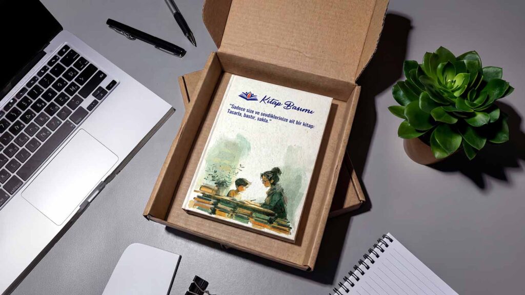 Kişiye özel kitap basımı için dijital baskı üretim süreci